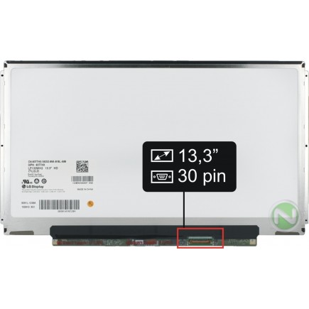 Screen for the HB133WX1-201 laptop LCD 13,3“ 30pin eDP HD LED - Glossy