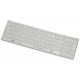 Toshiba SATELLITE C850D-12V keyboard for laptop Czech white