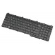 Toshiba Qosmio F50 keyboard for laptop Czech black