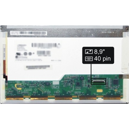 Screen for the Dell Mini 9 laptop LCD 8,9“ 40pin WSVGA LED - Matte