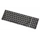 ASUS U50F series keyboard for laptop CZ/SK black silver frame