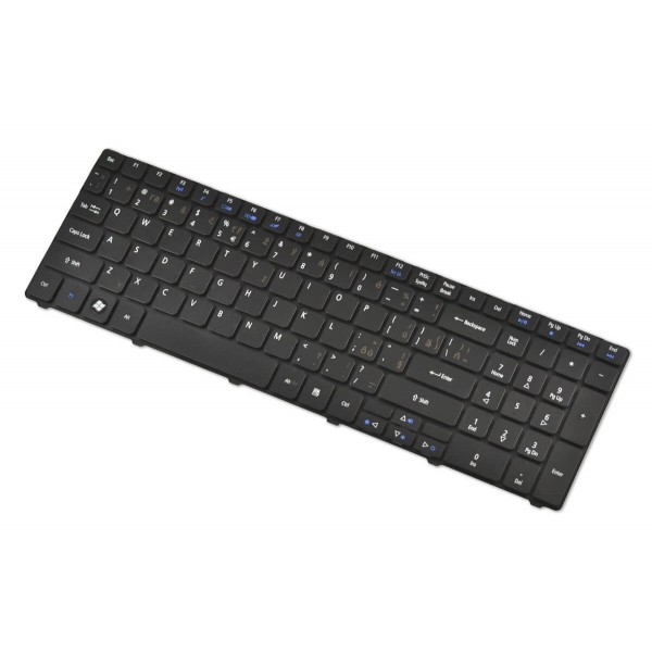 ACER ASPIRE 5820TG keyboard for laptop CZ/SK Black