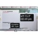 Screen for the LP133WX1-TLB1 laptop LCD 13,3“ 20pin WXGA CCFL - Glossy