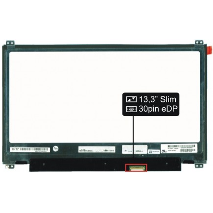 Screen for the Kompatibilní NV133FHM-N42 laptop LCD 13,3" FHD LED 30 pin eDP - Matte