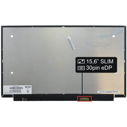 Screen for the MSI WE65 9TI-033NZ laptop LCD 15,6“ 30pin FHD LED Slim IPS NanoEdge - Matte