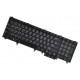 Dell kompatibilní 7C568 keyboard for laptop US Black