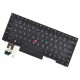 Lenovo ThinkPad L380 keyboard for laptop CZ/SK Black, Backlit