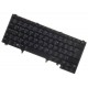 Dell Latitude E5420 keyboard for laptop CZ/SK Black, Backlit