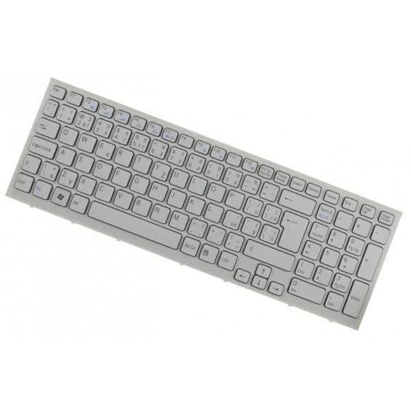 Sony Vaio VPC-EB2LGXBI keyboard for laptop CZ/SK White With Frame