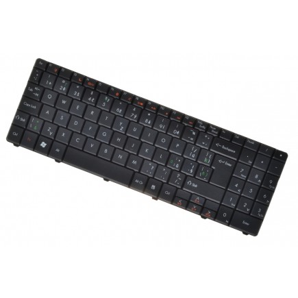 Acer eMachines E627 keyboard for laptop CZ/SK Black