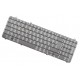 HP Pavilion DV7-2000 keyboard for laptop CZ/SK Silver