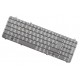 HP Pavilion DV7-3190ec keyboard for laptop CZ/SK Silver
