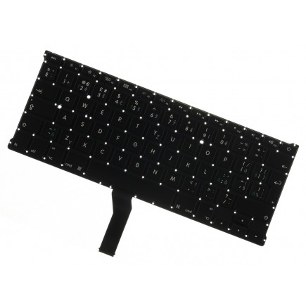 Apple MacBook Air 13 A1369 keyboard for laptop CZ/SK Black, Backlit