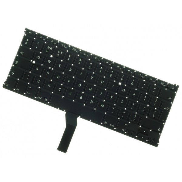 Apple MacBook Air 13 A1466 (2015) keyboard for laptop UK Black, Backlit