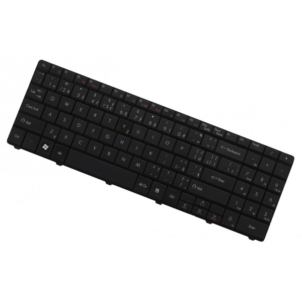 Packard Bell EasyNote LJ71-RB-324SP keyboard for laptop CZ/SK Black