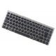 Sony Vaio VGN-FW140E keyboard for laptop Silver frame CZ/SK