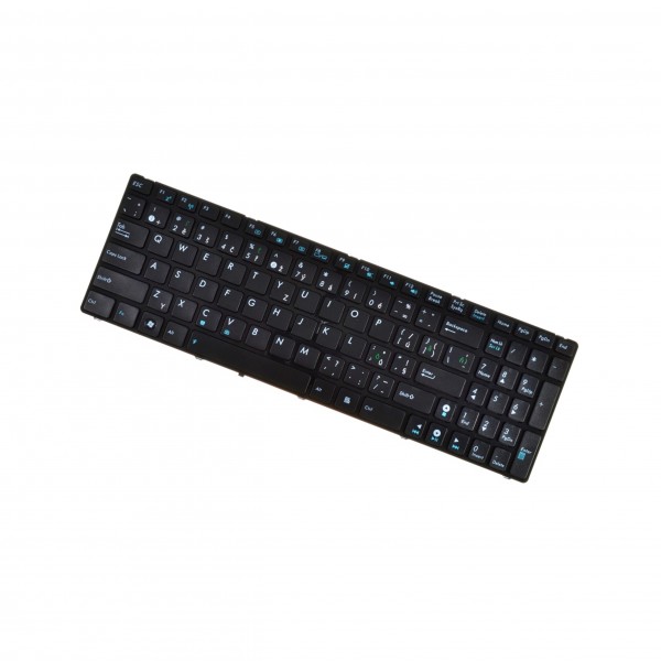 Asus  A43E keyboard for laptop with frame, black CZ/SK
