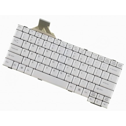 Fujitsu kompatibilní N860-7635-T392 keyboard for laptop US White