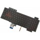 Asus FX504GD TUF keyboard for laptop US Black Without frame, Backlit