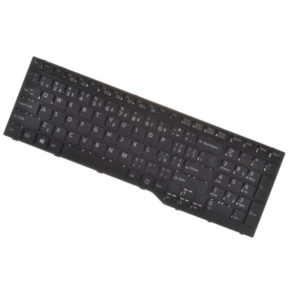 Fujitsu Siemens LIFEBOOK E754 keyboard for laptop with frame, black CZ/SK