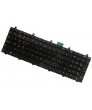 Kompatibilní MSI V123322AK1 keyboard for laptop CZ/SK Black, Backlit
