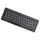 HP EliteBook 840 G3 keyboard for laptop CZ/SK Silver frame, backlit