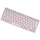Sony Vaio SVE1113M1E keyboard for laptop with frame, pink CZ/SK