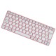 Sony Vaio sve111b11m keyboard for laptop with frame, pink CZ/SK