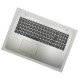 Lenovo IdeaPad 320-15AST keyboard for laptop Silver frame CZ/SK, Palmprest