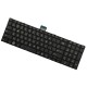 Toshiba Satellite C850-02D keyboard for laptop with frame, black CZ/SK