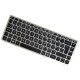 HP EliteBook 8460p keyboard for laptop Silver frame CZ/SK