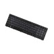 Acer eMachines E442 keyboard for laptop with frame, black CZ/SK