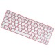 Sony Vaio SVE11113FXW keyboard for laptop with frame, pink CZ/SK