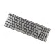 Asus F551 keyboard for laptop CZ/SK Silver, Without frame, Backlit