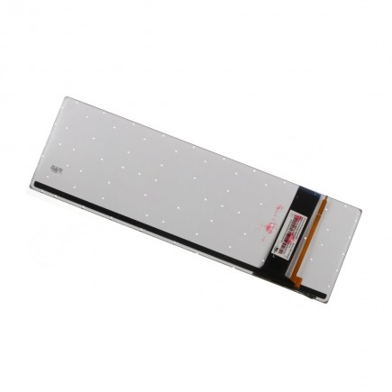 Asus N750Y47 keyboard for laptop CZ/SK Silver, Without frame, Backlit