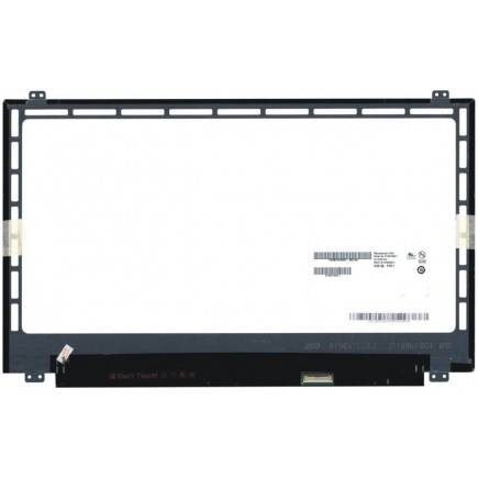 Screen for the Kompatibilní B156XTN07.0 HW1A laptop LCD 15,6“ 30pin eDP HD LED Slim - Glossy