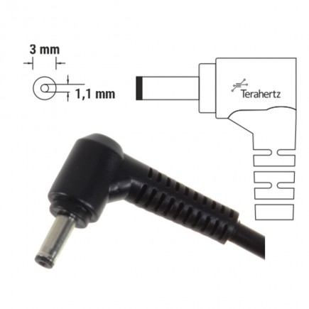 Laptop car charger Acer TravelMate B118-RN Auto adapter 45W