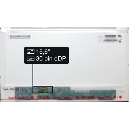 Screen for the Kompatibilní B156XTN01.0 laptop LCD 15,6“ 30pin HD LED - Matte
