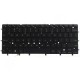 Dell Inspiron 13 7352 keyboard for laptop US Black Without frame, Backlit