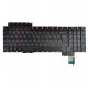 Asus G752VT keyboard for laptop CZ/SK Black, Backlit