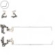 HP Pavilion 15-AB007AX Hinges for laptop