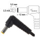 Laptop car charger Fujitsu Siemens LifeBook A1010 Auto adapter 90W