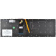 Lenovo IdeaPad 330-15ICH keyboard for laptop without frame, black CZ/SK, with backlight