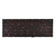 MSI GF63 8RC keyboard for laptop without frame, black CZ/SK, with backlight