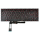 MSI GF66 11UG-806CZ keyboard for laptop without frame, black CZ/SK, with backlight
