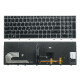HP EliteBook 755 G5 keyboard for laptop CZ/SK Silver, Backlit, With frame