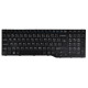 Fujitsu Siemens LIFEBOOK E753 keyboard for laptop CZ/SK black,  without backlight, with frame