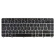 HP EliteBook 840 G3 keyboard for laptop CZ/SK silver, without backlight, with frame