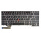 Fujitsu Siemens LIFEBOOK E734 keyboard for laptop CZ/SK silver, without backlight, with frame