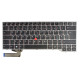 Fujitsu Siemens LIFEBOOK E743 keyboard for laptop CZ/SK silver, without backlight, with frame